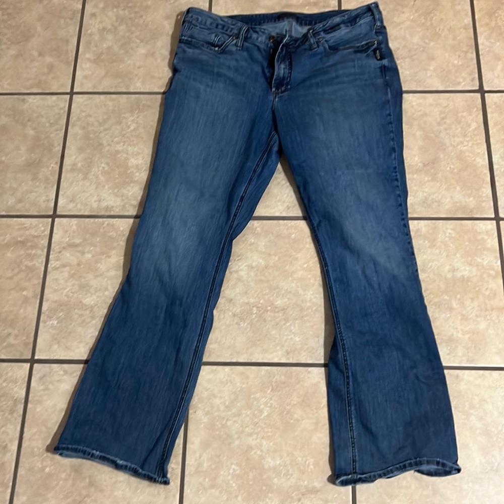 Silver jeans